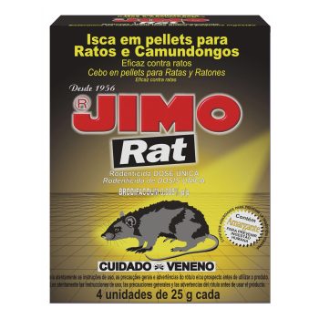 Jimo Rat - caja de 4 unidades de 25gr c/u
