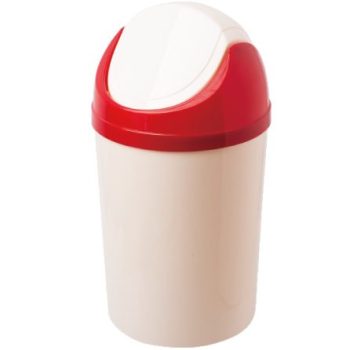 Recipiente para residuos tapa basculante 10lts