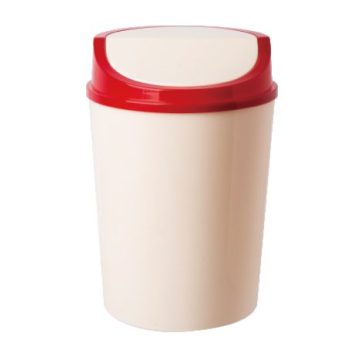 Recipiente para residuos tapa basculante 6lts