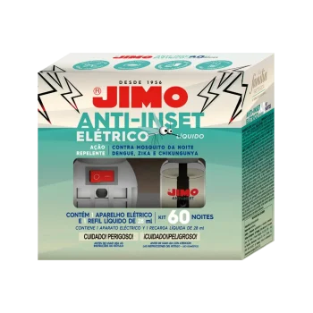 Jimo Anti-Insect 60 noches - Aparato con recarga liquida y pastillas
