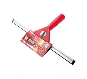 Lampazo para vidrio varilla aluminio y goma 35cm